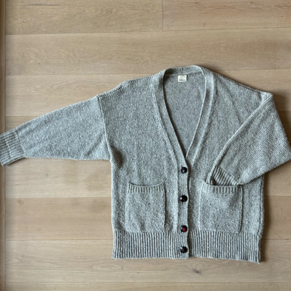Babaa Cardigan No 17 mist - Picture 3 of 13